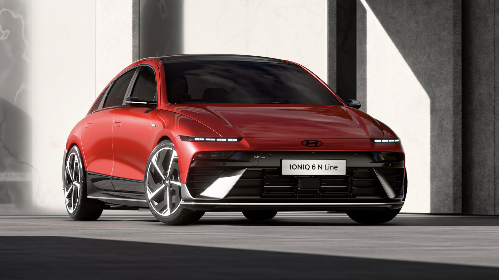 Hyundai Ioniq 6 N Line - front